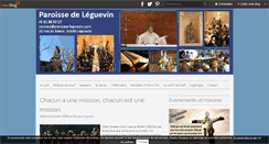 Desktop Screenshot of paroisse-leguevin.com